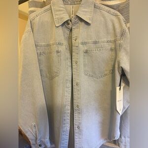 Women Light Blue Denim Jacket